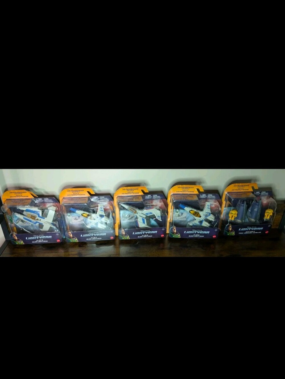 Disney Pixar Lightyear & Buzz Lightyear Hyperspeed Series Lot of 5